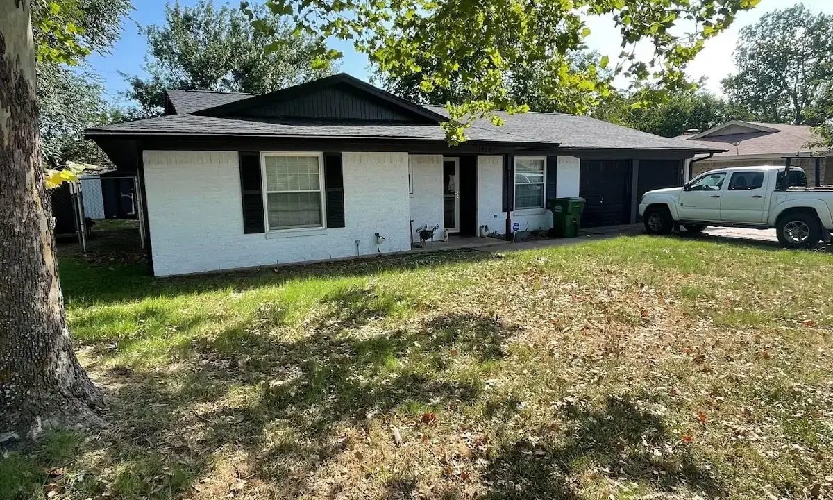 Professional roofing crew working on a residential roof in Eastern Goleta Valley
